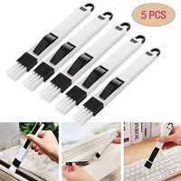 5-Pack Window Slot Clean Brush with Dustpan, Multifunctional  Hand-held Groove Gap Cleaning Computer Tool Kitchen Cleaning Brush