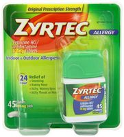 Zyrtec Allergy Relief Tablets, 45 Count by Zyrtec BEAUTY