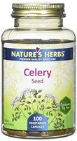 Nature’s Life Celery Seed 500 mg | Cardiovascular, Circulation and Brain Health Support Supplement | 100ct, 100 Serv.
