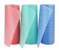 Black Temptation Set of 3 Non-Woven Dish Towels Water Absorption Cleaning Cloth (Random Color B