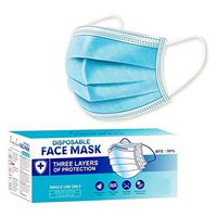 Disposable 30PCS Filter 3-ply Mask Personal Protection Dust-Proof Anti Spittle Eye Mask for Earloop