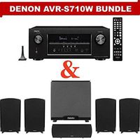 Denon AVR-S710W 7.2 Channel Full 4K Ultra HD A/V Receiver (Bluetooth & Wi-Fi) NOW WITH Definitive Technology ProCinema 1000 System!