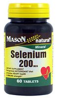 Mason natural selenium 200 mcg with selenomax tablets - 60 ea