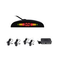 LED Digital Display Car Vehicle Parking Reverse Backup Radar System with 4 Parking Sensors