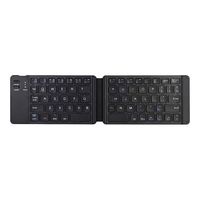 YiFeiCX Portable Ultra Thin Light Mini Bluetooth 3.0 Folding Keyboard Wireless Rechargeable Keypad for iOS/Android/Windows Ipad Tablet Phone