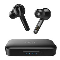 Bluetooth Earbuds, MIFA X3 TWS Wireless Bluetooth 5.0 Earphones with Microphone, 3D Stereo Sound in-Ear Headsets Sports Running Headphones for Cell Phone Black