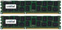Crucial 32GB Kit (16GBx2) DDR3/DDR3L-1600 MT/s (PC3-12800) DR x4 RDIMM Server Memory CT2K16G3ERSLD4160B / CT2C16G3ERSLD4160B