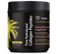 Venu Hydrolyzed Collagen Peptides Powdered Protein Drink Mix - Helps Improve Digestive Health and Weight Loss - Builds Muscle and Fight Aging for Radiant Skin -222 Grams