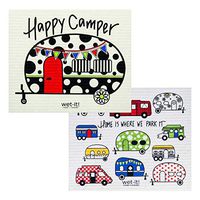 Wet-It! Swedish Dishcloth Set (Camper RV)
