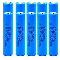 10 Pack AAA Cell 3.6V 700mAh ER10450 Battery