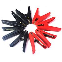 Car Crocodile Clip - JINKAIMING 4-Pair 50-100A Insulated Car Alligator Clips Battery Clamps for Car Auto Vehicle