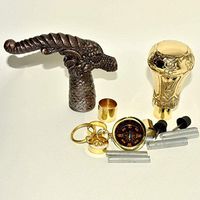 Nautical World Brass-Walking-Stick-Victorian-Designer-Cane-Vintage-Handle-Wooden-Style-Antique.6