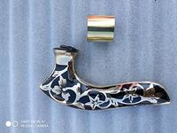 REPLICA WAREHOUSE Vintage Solid Brass Head Handle Desing for Walking Stick Canes Shaft