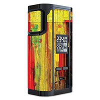 MightySkins Skin Compatible with iJoy Captain PD270 - Painted Wood | Protective, Durable, and Unique Vinyl Decal wrap Cover | Easy to Apply, Remove, and Change Styles | Made in The USA