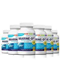 Marine Essentials-Marine D3"Improved Capsule Formula" Super Antioxidant Omega 3 Anti-Aging Calamari Seanol-P DHA (360 Capsules)