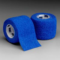 Coban 3M Self Adherent Wrap, Blue, 2" x 5 yd, 36/cs
