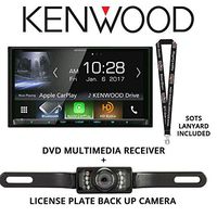 Kenwood Excelon DDX9905S HD Screen DVD Receiver with Apple CarPlay and Android Auto with License Plate Back Up Camera Included and a SOTS Lanyard