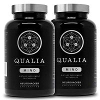 Qualia Mind Nootropics | Top Brain Supplement for Memory, Focus, Mental Energy, and Concentration with Ginkgo biloba, Alpha GPC, Bacopa monnieri, Celastrus paniculatus, DHA & More | (35 ct.) 2-Pack