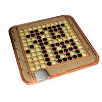 Heating Pad, Far Infrared Natural Jade and Tourmaline Heating Pad Mat 7 Kinds Temperature Adjustable with Smart Controller, Suitable for All Seasons(45 * 45 cm)