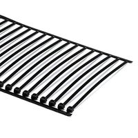 HellermannTyton T18RA50HSW Cable Tie for AT2000, 18 lb Tensile Strength, PA66HS, Black, 50/bandolier, 500/pkg