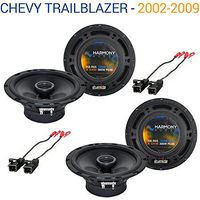 Compatible with Chevy Trailblazer 2002-2009 Factory Speaker Upgrade Harmony (2) R65 Package New
