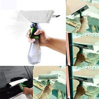 Hemore Multifunctional 3 in 1 Spray Bottle Wiper Squeegee Microfibre Cloth Pad Kit Window Vac Cleaner Car Windshield Cleaner Scraper #3