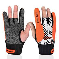 Festnight Bowling Gloves Breathable Anti-Skid Bowling Thumb Protectors Sports Gloves for Men Women
