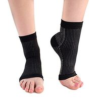 Plantar Fasciitis Socks Compression Foot Sleeve Ankle Arch Heel Brace (L/XL)