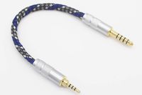 4.4mm to 2.5mm Trrs Male to Male Headphone Cable Silver Plated Cable Headset Cord in Box