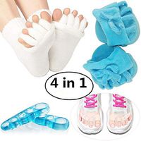 Relief of bursitis toe separator and toe stretcher relax toe orthosis Yoga Fitness Massage