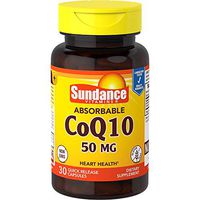 Sundance Co Q-10 50 mg Mineral Supplement, 30 Count