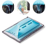 Choreau Multi-purpose Window Cleaning Tool with Microfiber Cloth, Best Home Helper of Cleaning Groove Gap Door Cracks Dust for Kitchen