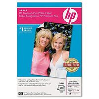 HP Premium Plus Photo Paper, Soft Gloss (100 Sheets, 4 x 6 Inch with Tab)