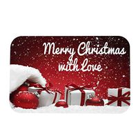 Jocund Home Mat Kitchen Bathroom Cotton Plaid Rugs Black White Checkered Essential Rug Door Mat