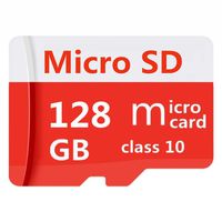 Micro SD Card 128GB High Speed Class 10 Micro SD SDXC Card with Adapter