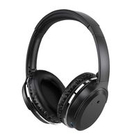 Over-Ear Headphones,White/Black QC65 Bluetooth Wireless Headphone Powerful Bass Headset Stereo Noise Reduction Earphone Headset FM Mic Head-Mounted Headset by Roisay (Black)