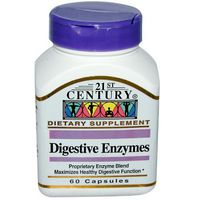 21st Century Digestive Enzymes 60 Capsules