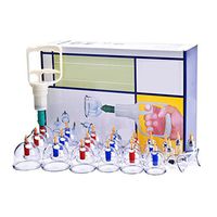 HANGER® Vacuum Cupping Machine 24 Canned Household Anti-Wrestling Guns Exhausted Magnetic Therapy Thickened Durable Cupping Men and women