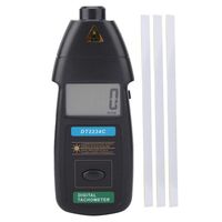Digital Tachometer, Walfront DT2234C Handheld Digital Laser Tachometer 2.5-99999RPM Accuracy Non-Contact Measurement Speed Meter Gauge with User Manual