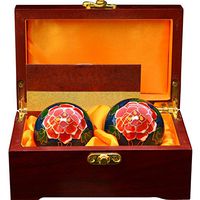 iLOVEPandas Chinese Massage Balls Hand Exercise Ball with Chime Baoding Balls (Style 2)