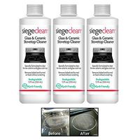 3 Kitchen Cleaner Glass Ceramic Smooth Cooktop Stovetop Polish Stove Eco 36 Oz