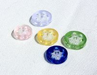 5-Piece Aura Honeycomb Glass Screens 7-9mm Diameter - Made in USA