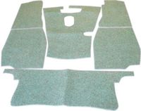 Carrelli Sound Proofing Complete Carpet Felt Set for MG MGB Roadster