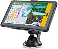 LONGRUF Car GPS Navigation,7-inch 256MB-8GB 7 inch Car GPS HD Touch Screen 8GB 256MB Sat Nav for Cars with USA, Canada, Mexico Lifetime Map Free Update