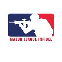 Major League Infidel MLI - 4.5 Inch Graphic Sticker for Water Bottles Cars Motorcycle Skateboard Portable Luggages Phone Ipad Laptops