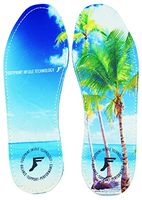 Footprint Insole Technology High Profile Kingfoam Flat Beach Insole, 4/4.5