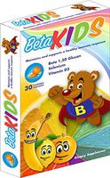 BetaKIDS: Essential for Children’s Optimal Immune System Function. 30 Gummy lozenges, Once Daily - for Kids Ages 2 and Up - Non-GMO, Gluten Free, Lactose Free, Beta 1,3D Glucan Multivitamin