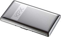Personalized Chrome 120's Size Cigarette Case with Free Engraving