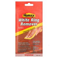 Homax Group 2236 2 Pack 7in. x 11in. Furniture White Ring Remover Cloth