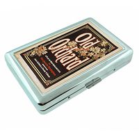 Metal Silver Cigarette Case Vintage Poster D-124 Old Orchard New England Life